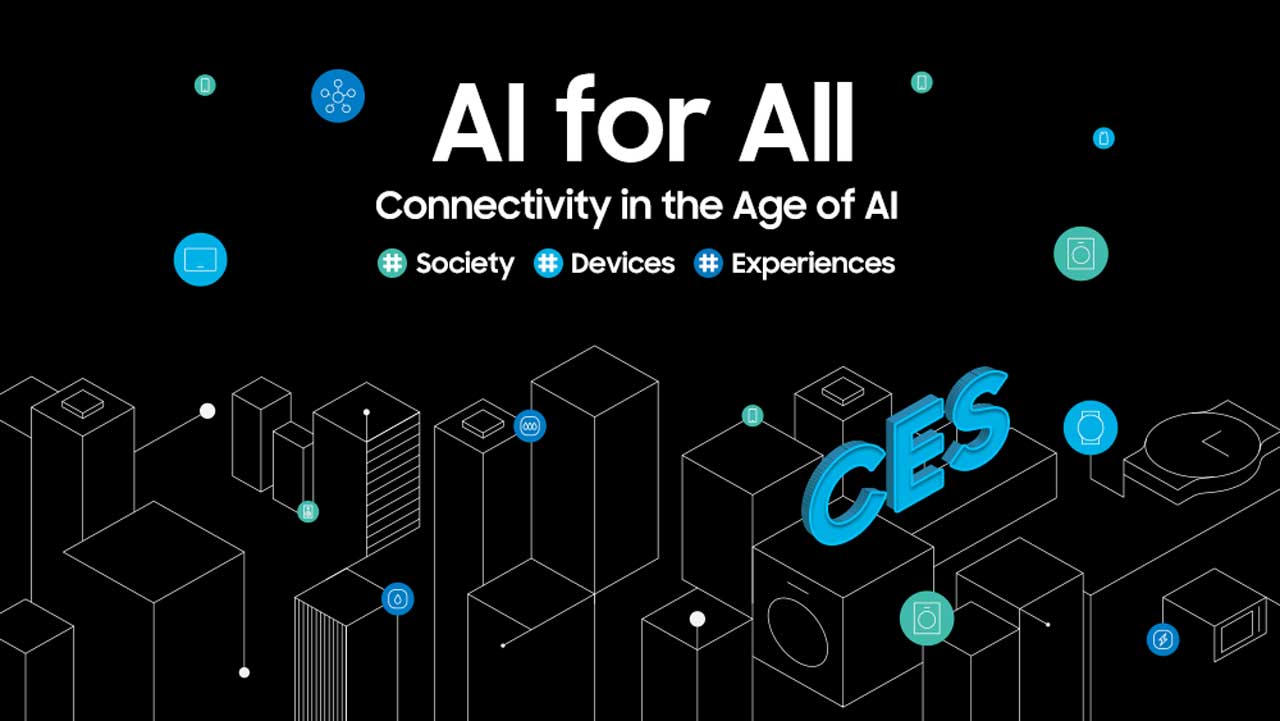 Samsung Envisions "AI for All" at CES 2025 TechPorn