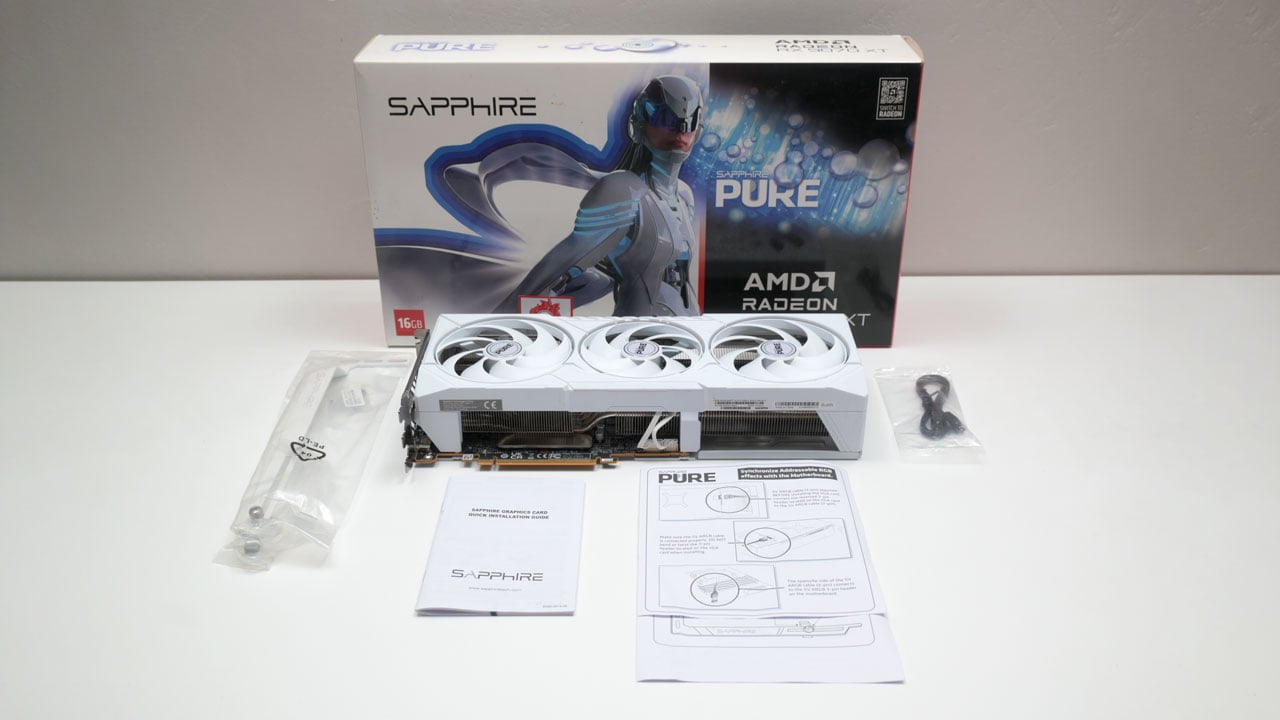 sapphire pure rx 9070 xt oc graphics card pictures 1