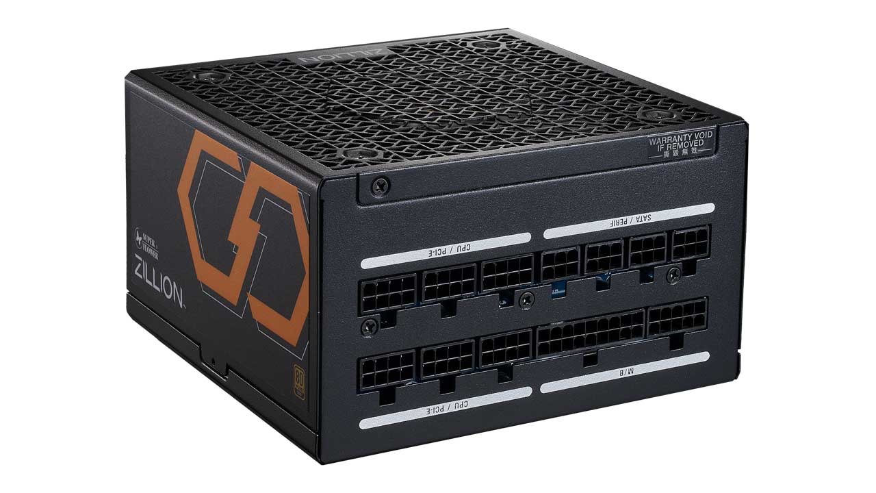 super flower unveils zillion fg psu series 1