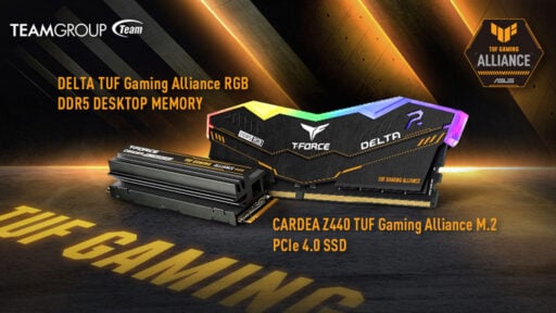 T-FORCE Unveils TUF Gaming DELTA RGB DDR5 and CARDEA Z440 SSD