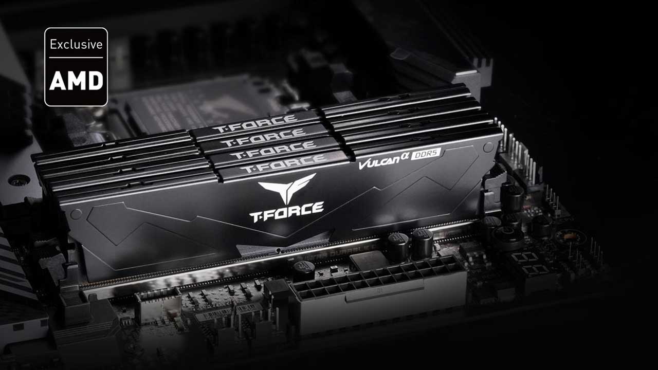 T-FORCE Launches VULCANα DDR5 Gaming Memory