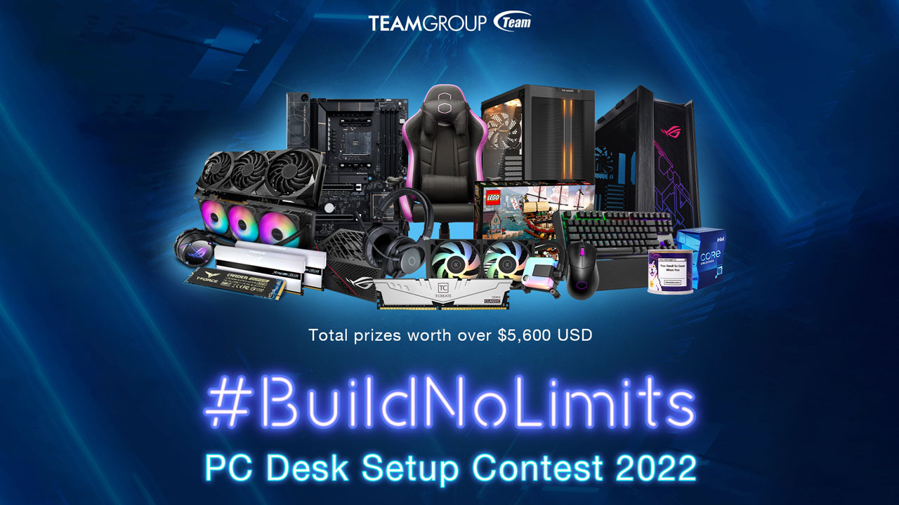 teamgroup buildnolimits pc desk setup contest pr 2