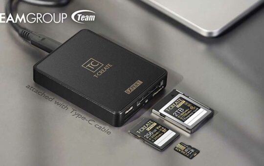 TEAMGROUP Launches T-CREATE EXPERT R31 3-in-1 Card Reader