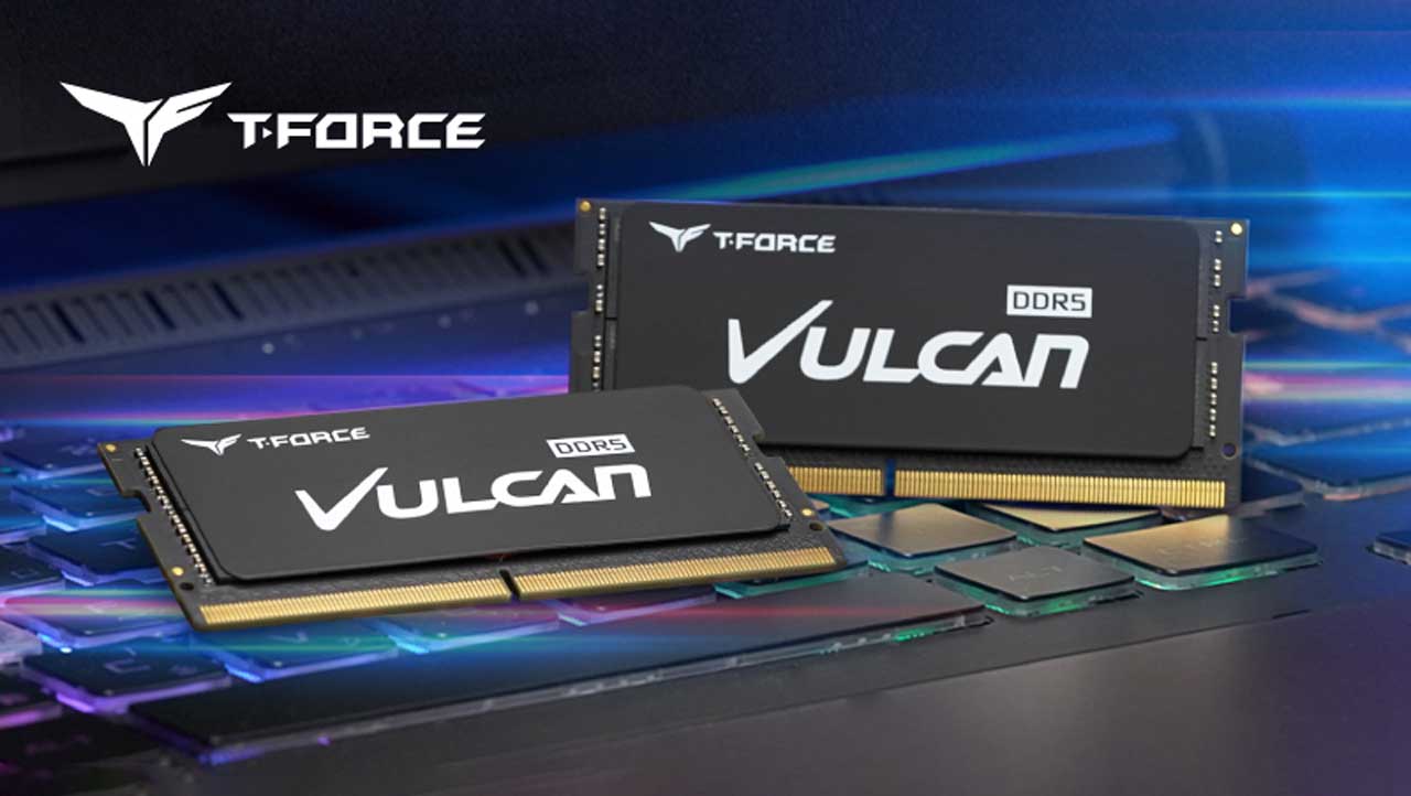 TEAMGROUP Launches T-FORCE VULCAN DDR5 SO-DIMM