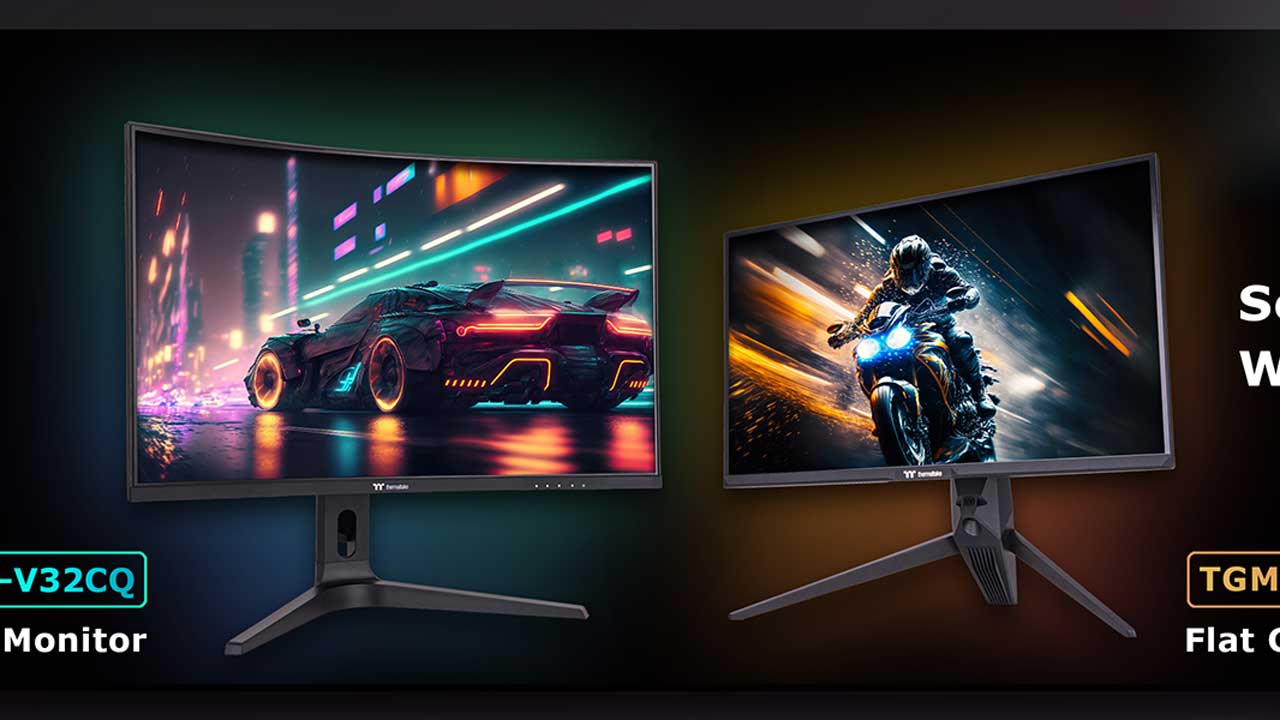 Thermaltake Announces TGM-I27FQ and TGM-V32CQ Gaming Monitors