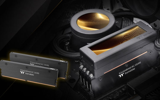 Thermaltake Enters DDR5 Era with TOUGHRAM RC DDR5 Memory