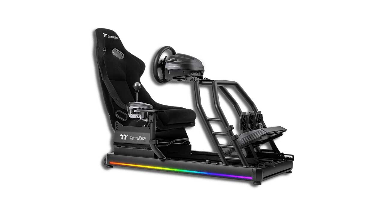 thermaltake unveils gr500 racing simulator cockpit 1